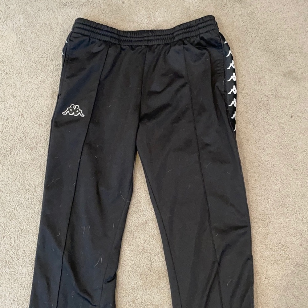 Kappa black/white pants